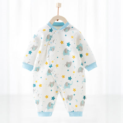 Pijama Térmico de Algodón y Seda para Bebé Recién Nacido - Image 13