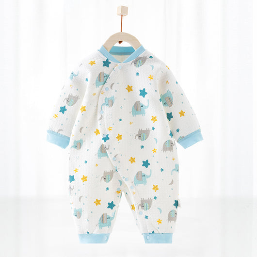 Pijama Térmico de Algodón y Seda para Bebé Recién Nacido - Image 13
