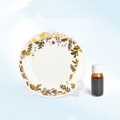 Kit de Pintura Dorada para Cerámica - Herramientas DIY Creativas - Image 8