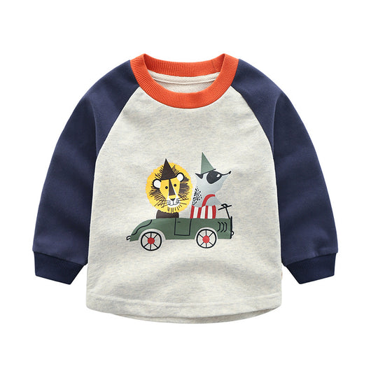 Playera de Algodón Reforzada para Niños con Diseño Cartoon - Image 9