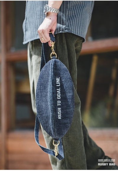 Bolsa Cruzada Madden Workwear Denim Retro Rugby - Image 8