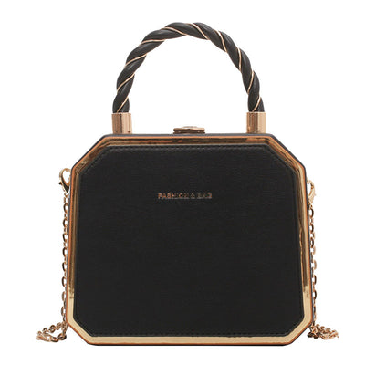 Bolso de Diseño Exclusivo con Asa al Hombro - Cartera Cuadrada de Moda - Image 8