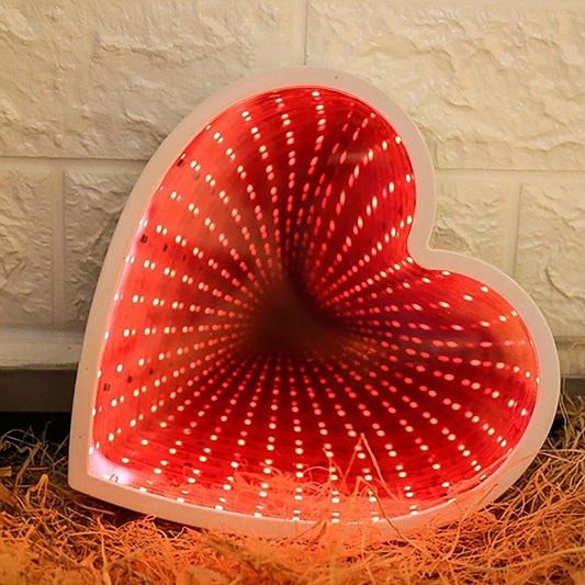Linterna Decorativa Corazón Túnel Espacio-Tiempo