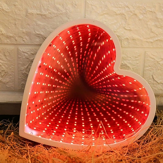 Linterna Decorativa Corazón Túnel Espacio-Tiempo
