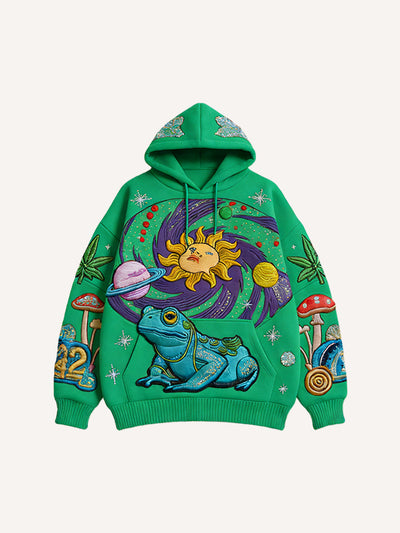 Sudadera Casual con Capucha y Diseño Estampado de Manga Larga para Hombre - Image 9