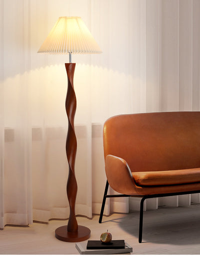 Lámpara de Mesita de Noche en Madera Sólida Nogal - Diseño Minimalista Lujo - Image 13
