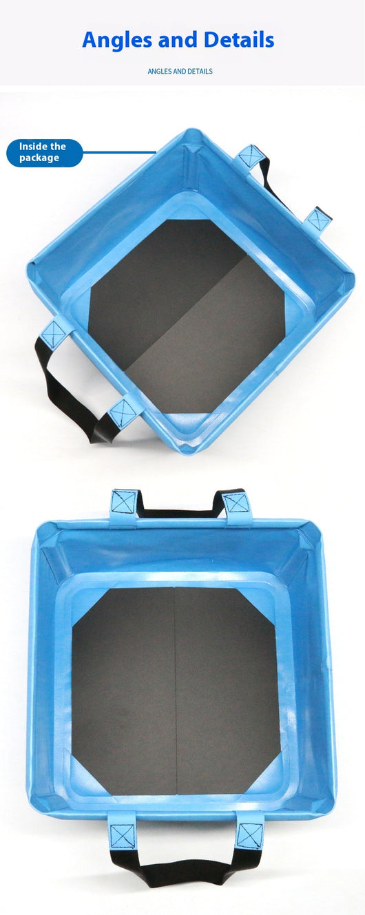 Cubo de Pesca Plegable Impermeable para Exteriores - Image 15