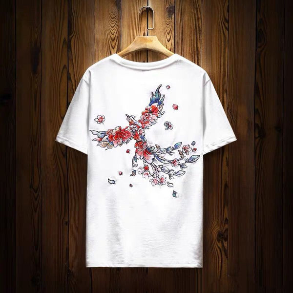 Camiseta Étnica Manga Corta para Hombre - Image 13
