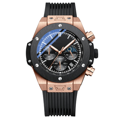Reloj de Cuarzo para Hombre con Correa de Silicona - Image 3