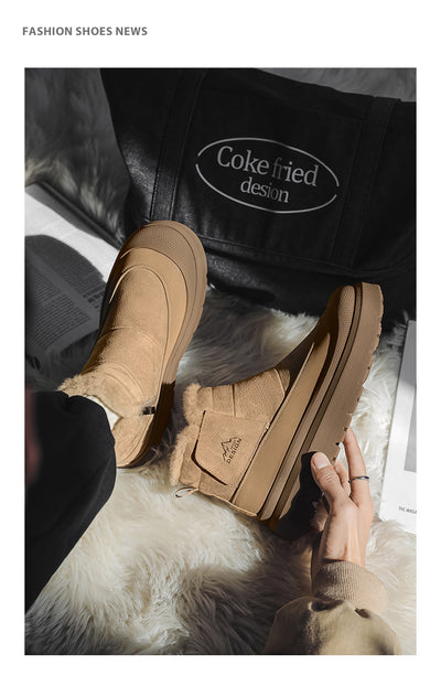 Botas de Nieve Acolchadas Impermeables con Suela Antideslizante - Image 9