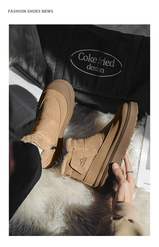 Botas de Nieve Acolchadas Impermeables con Suela Antideslizante - Image 9