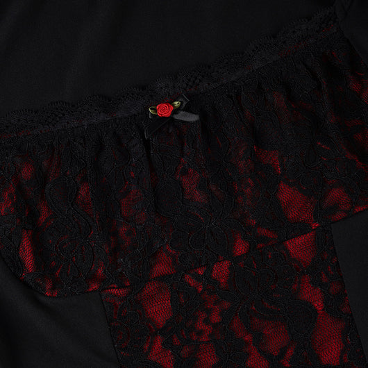 Blusa Elegante de Manga Larga con Encaje y Volantes - Image 18