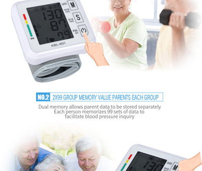 Tensiómetro Digital de Muñeca Automático - Monitor de Presión Arterial - Image 19