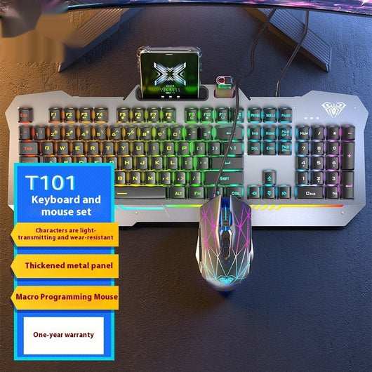 Bundle Completo: Teclado Mecánico, Ratón Alámbrico y Audífonos Gaming - Image 29