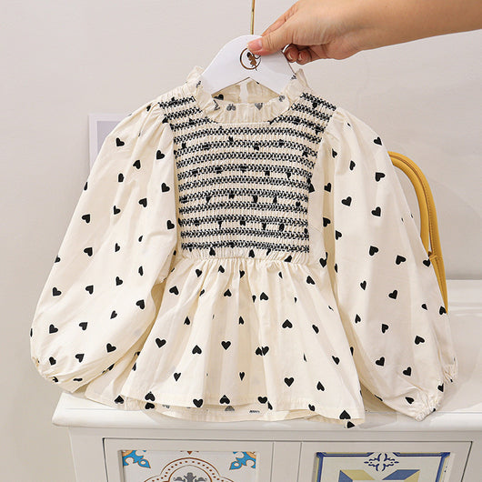 Conjunto Infantil Elegante: Blusa y Pantalón Acampanado para Niña - Image 4
