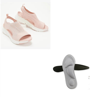 Sandalias Plataforma Tejidas Volantes Talla Grande - Comodidad de Verano - Image 8