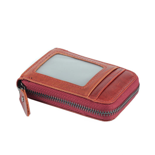 Cartera Organizadora de Cuero Estilo Coreano - Porta Tarjetas Compacta - Image 9