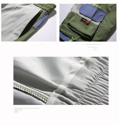 Pantalones Cortos Cargo Funcionales de Estilo Trendy - Image 3