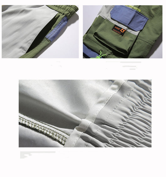 Pantalones Cortos Cargo Funcionales de Estilo Trendy - Image 3