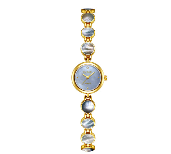 Pulsera Vintage con Nácar Aurora Resistente al Agua