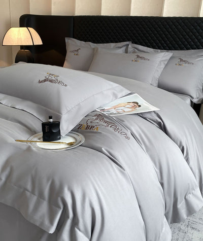 Juego de Cama Lujo Ligero Otoño Invierno 4 Piezas Acolchado Suave - Image 27