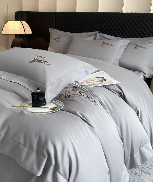 Juego de Cama Lujo Ligero Otoño Invierno 4 Piezas Acolchado Suave - Image 27