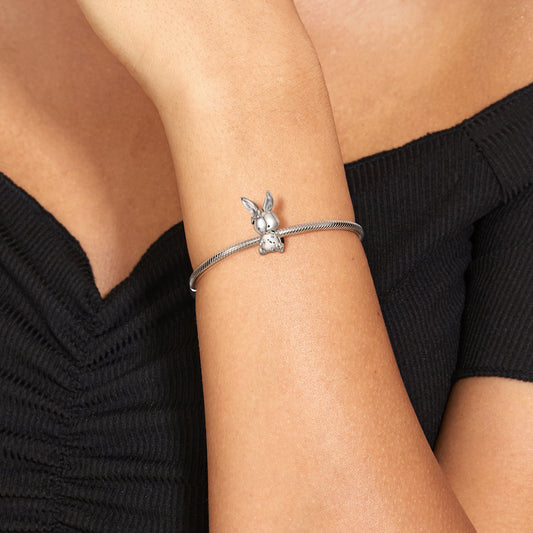 Dijes de Conejo Plata 925 y Oro 14K para Pulseras DIY - Accesorios Infantiles - Image 2