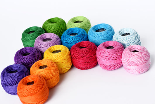 Pack de 15 Colores de Hilo de Algodón Mercerizado para Ganchillo - Venta Directa de Fábrica - Image 5