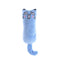 Gato Emoji Azul 11x5 cm