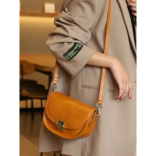 Bolso de Cuero Curtido al Vegetal para Mujer - Estilo Clásico y Duradero - Image 10