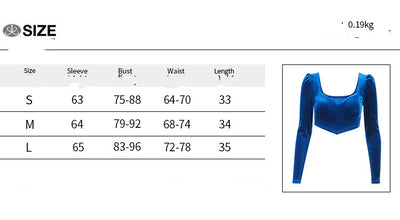 Blusa Terciopelo Escote V Manga Larga Ajustada - Image 6