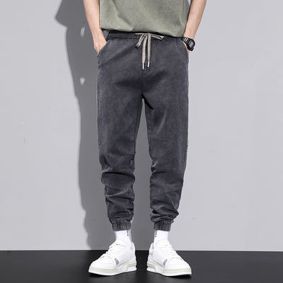 Jeans Hombre Primavera Corte Relajado Ajuste Cónico Stretch - Image 6