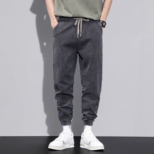 Jeans Hombre Primavera Corte Relajado Ajuste Cónico Stretch - Image 6