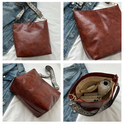 Bolso Bandolera Coreano con Correa Ancha para el Hombro - Image 26