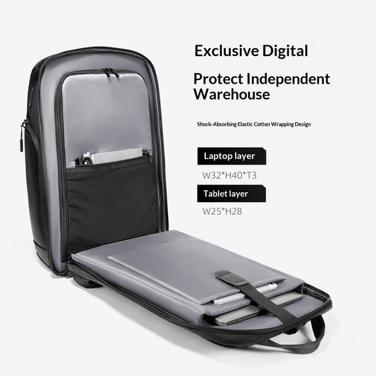 Mochila de Viaje Ejecutiva de Gran Capacidad para Hombres - Image 3
