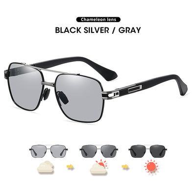 Gafas de Sol Vintage Metal con Protección UV Polarizada - Image 7
