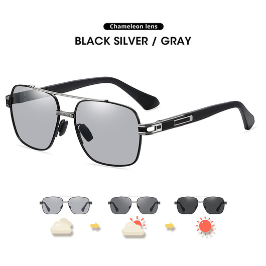 Gafas de Sol Vintage Metal con Protección UV Polarizada - Image 7