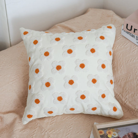 Funda de Almohada de Algodón Bordada Estilo Nórdico Minimalista - Image 10