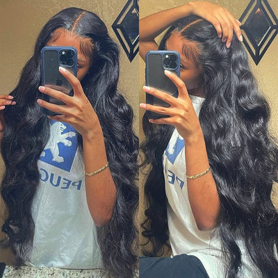 Peluca Sintética Encaje Frontal Cabello Rizado Largo - Image 6