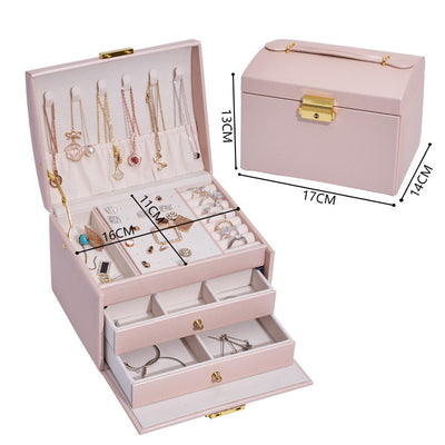 Caja Organizadora de Joyas con 3 Cajones - Almacenamiento Elegante y Funcional - Image 13