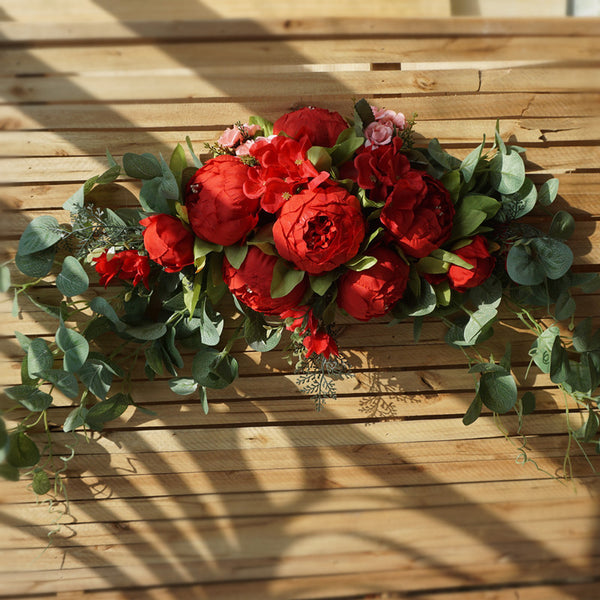 Guirnalda Decorativa para Comedor - Simulación de Plantas Naturales