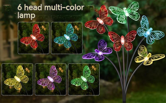 Lámpara Solar Mariposa para Jardín - Image 10