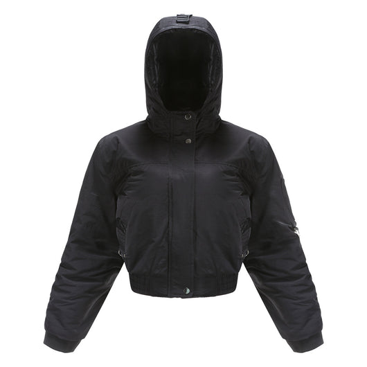 Chaqueta Suelta de Algodón para Mujer - Manga Larga Casual - Image 12