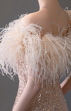 Vestido de Noche Elegante Silueta Sirena - Image 9