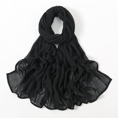 Pañuelo Modal Rayon Malayo Indonesio Colores Sólidos Transpirable - Image 11
