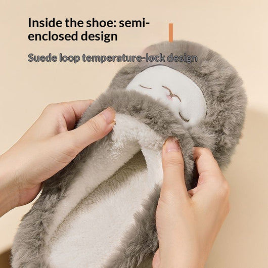 Pantuflas Térmicas de Algodón para Parejas - Cómodas y Antideslizantes - Image 21