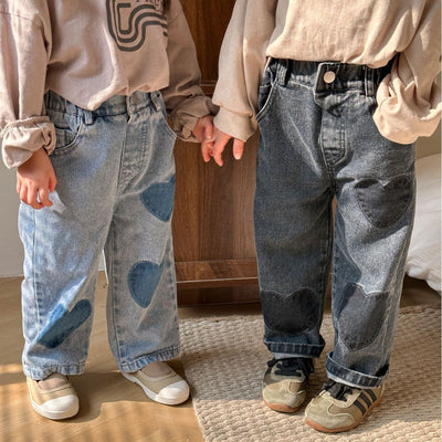 Pantalones Vaqueros Suaves para Niños - Corte Recto y Casual - Image 3