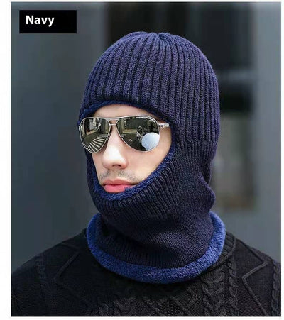 Gorro Térmico Unisex con Protección de Cuello - Tejido Grueso y Forro Terry - Image 11