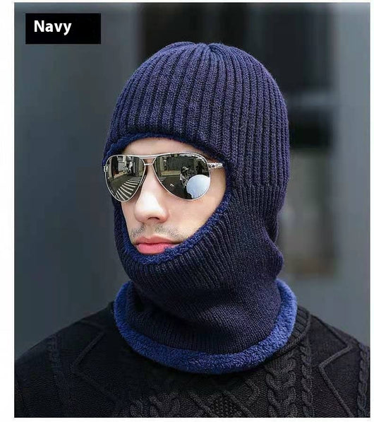 Gorro Térmico Unisex con Protección de Cuello - Tejido Grueso y Forro Terry - Image 11