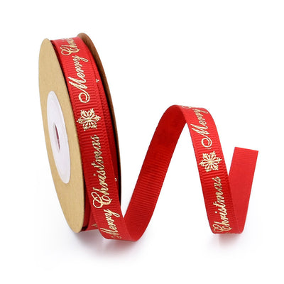 Cinta Acanalada con Letras Estampadas en Oro - Image 2